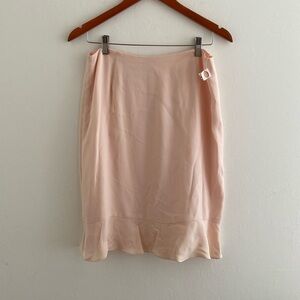 NWT Talbots silk skirt size 10